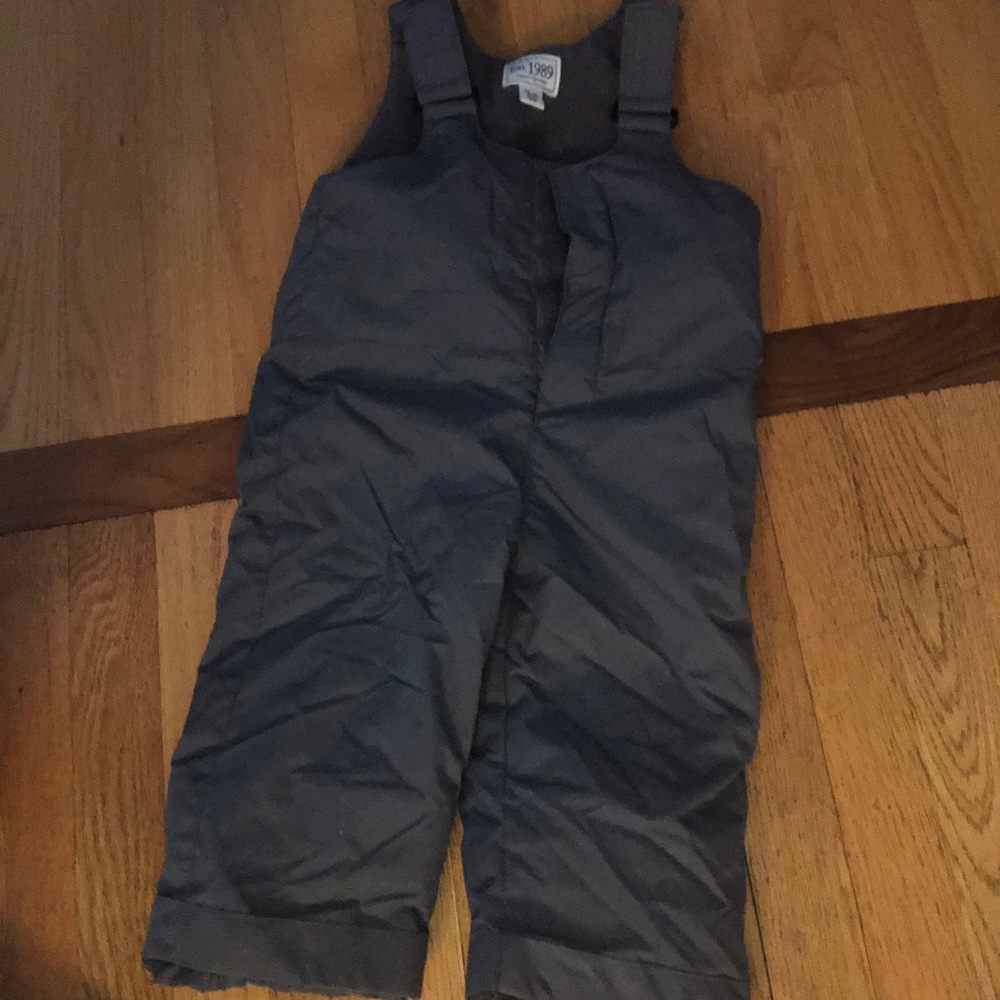 Gray toddler snow pant